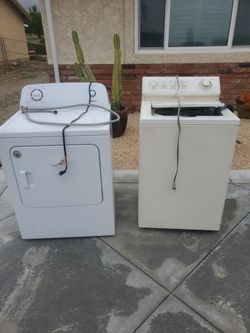 Washer and dryer
