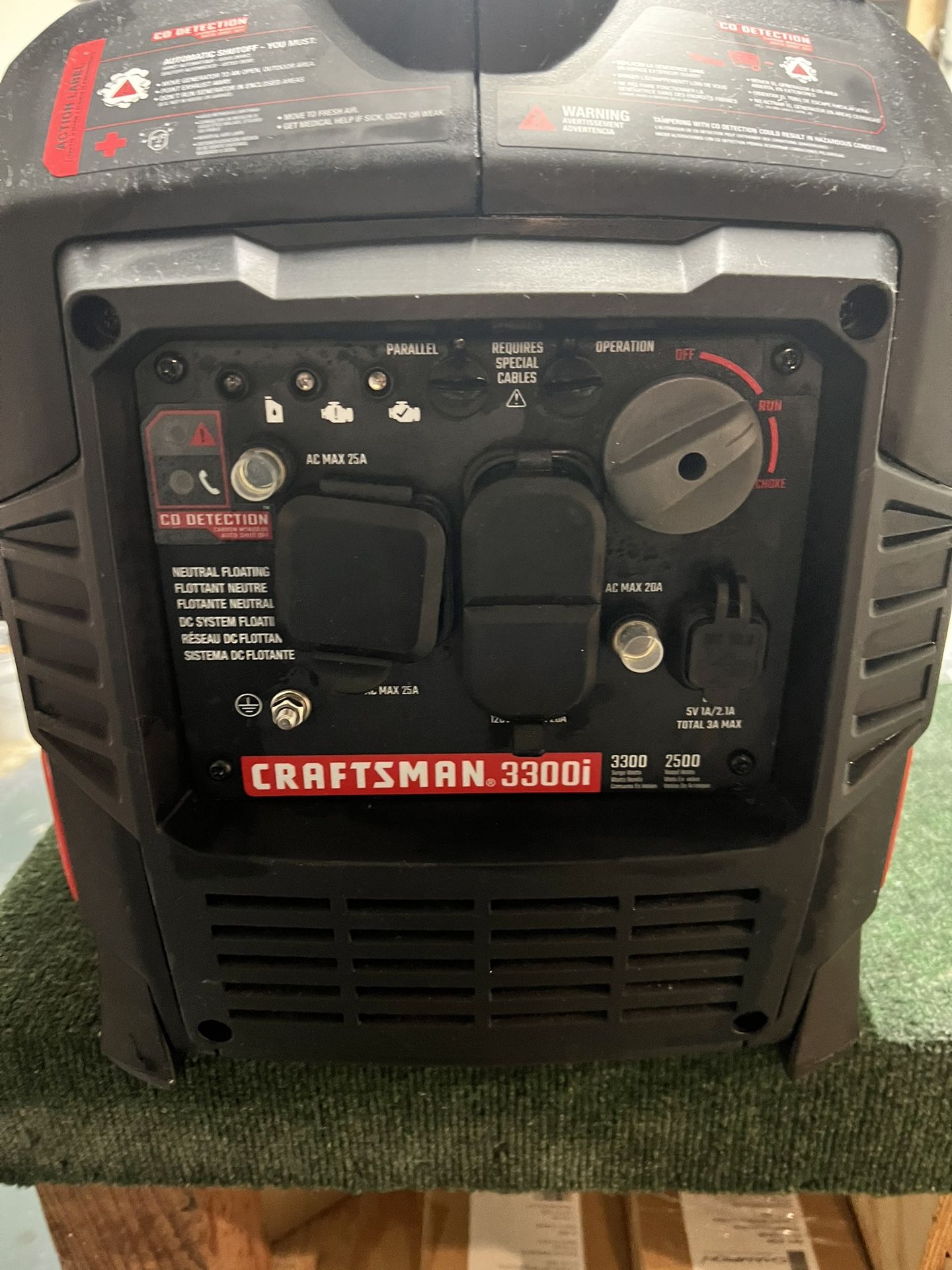 Craftsman Generator (Like New)