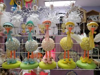 Cigüeñas para baby shower.