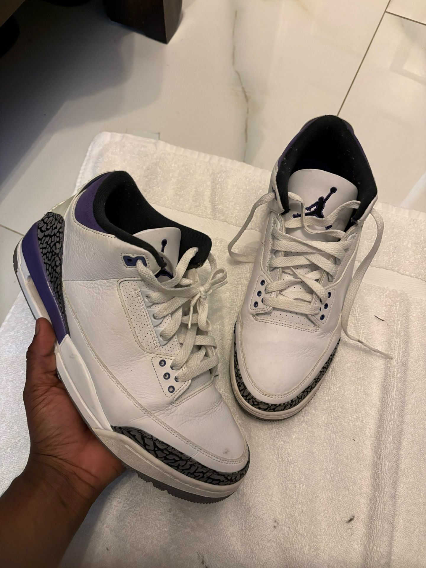 JORDAN 3 RETRO 'DARK IRIS'
