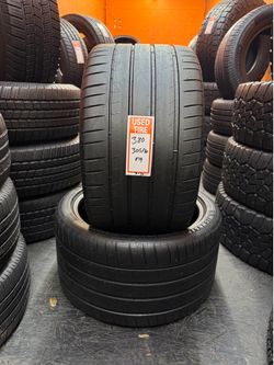 305/30R19 Michelin Pilot Sport 4s Full Pair of 2 Tires