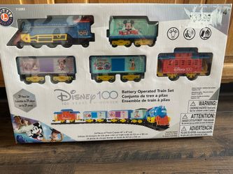 Disney 100 YRS of Wonder Lionel Battery Operated Train