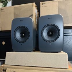 KEF (LSX II LT) Wireless Stereo Speakers | Premium HiFi Sound | Compact & Powerful Bookshelf Audio