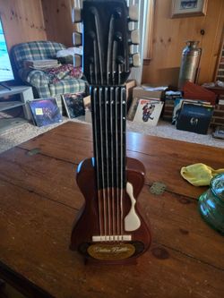 Vintage Mr Boston guitar bourbon decantur