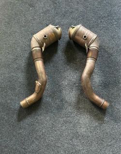 OEM BMW M550i  Downpipes – N63 V8 – G30 M550i 750i  X5 X6 X7