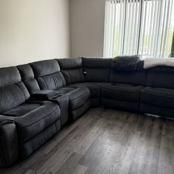 Couch For Sell From Room To Go, Grey Pretty Big 