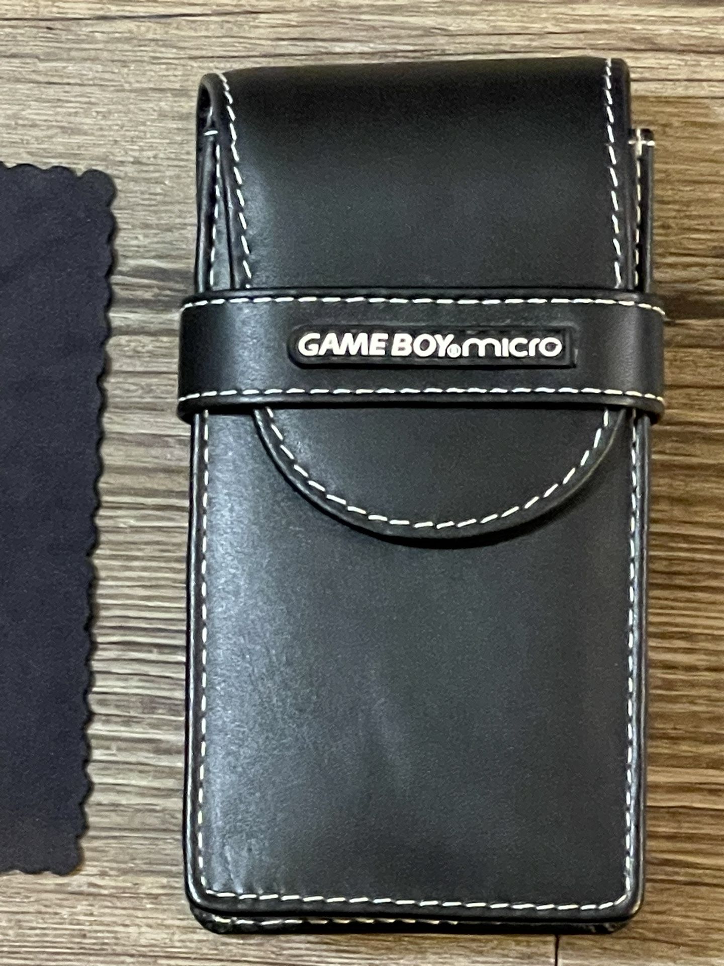 Nintendo GameBoy Micro Leather Case. Like New. Rare. Sold On EBay for $129.00. Only $100.00