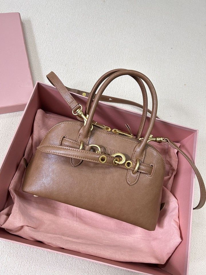 MiuMiu Shell Bag Brown
