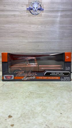 Motormax 1958 GMC 100 Wideside Pickup 1:24 Die-Cast