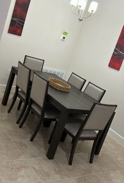 Simple & Pretty Black & Grey Dining/Kitchen Set🍽️NO Credit Needed💰Same Day Delivery🚚