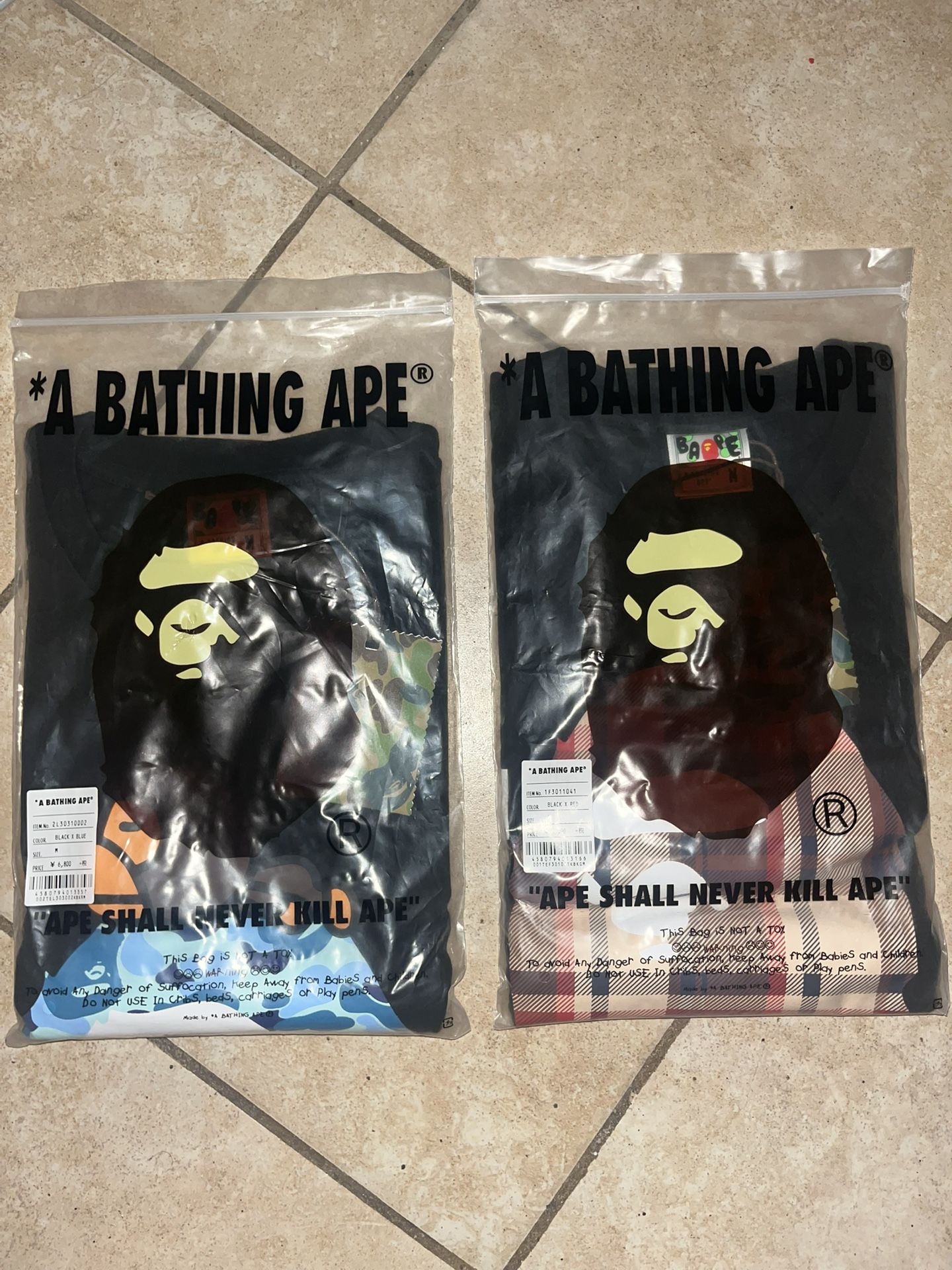 bathing ape t shirts