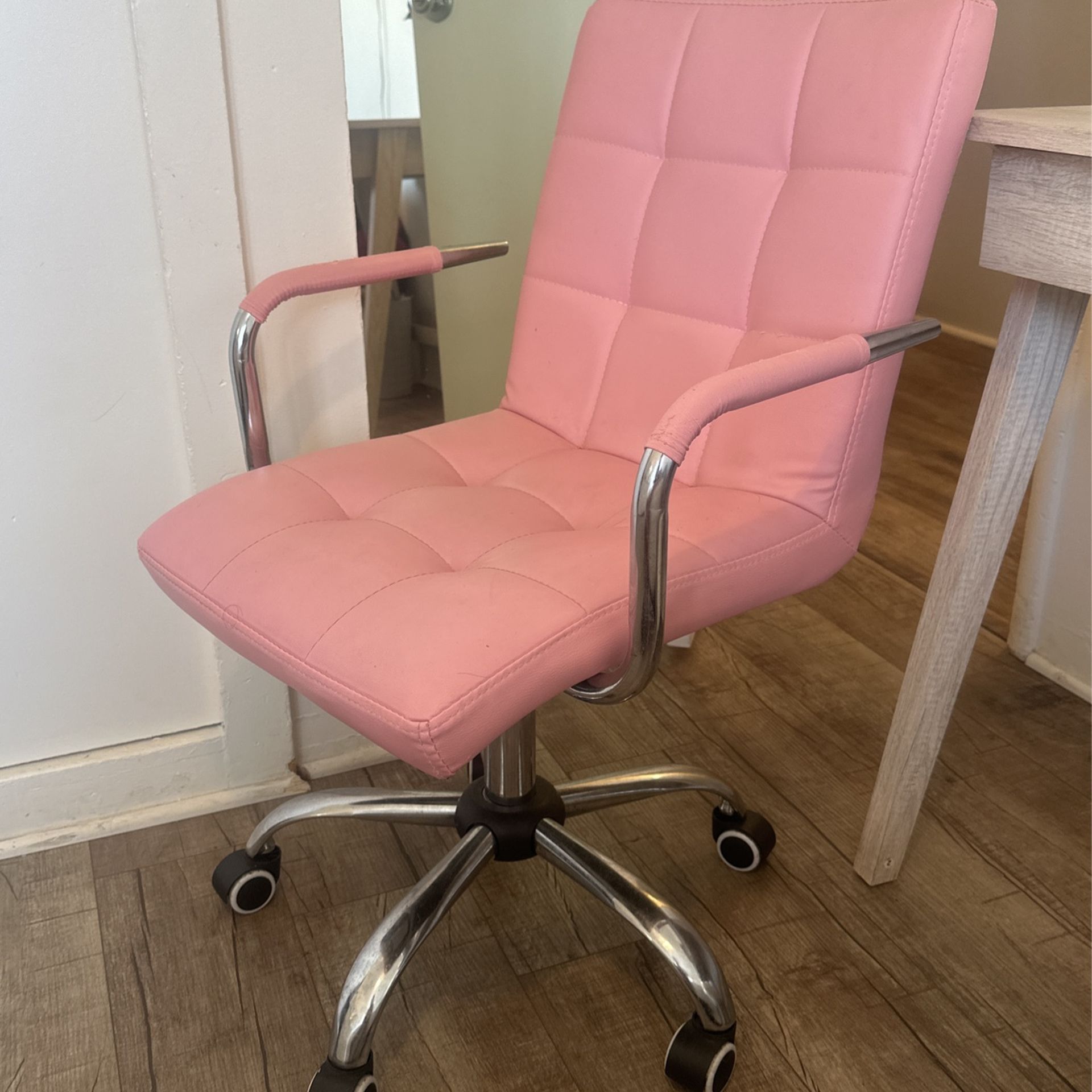 Pink chair
