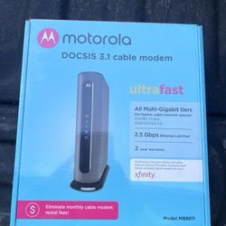 Motorola Docsis 3.1 cable Modem