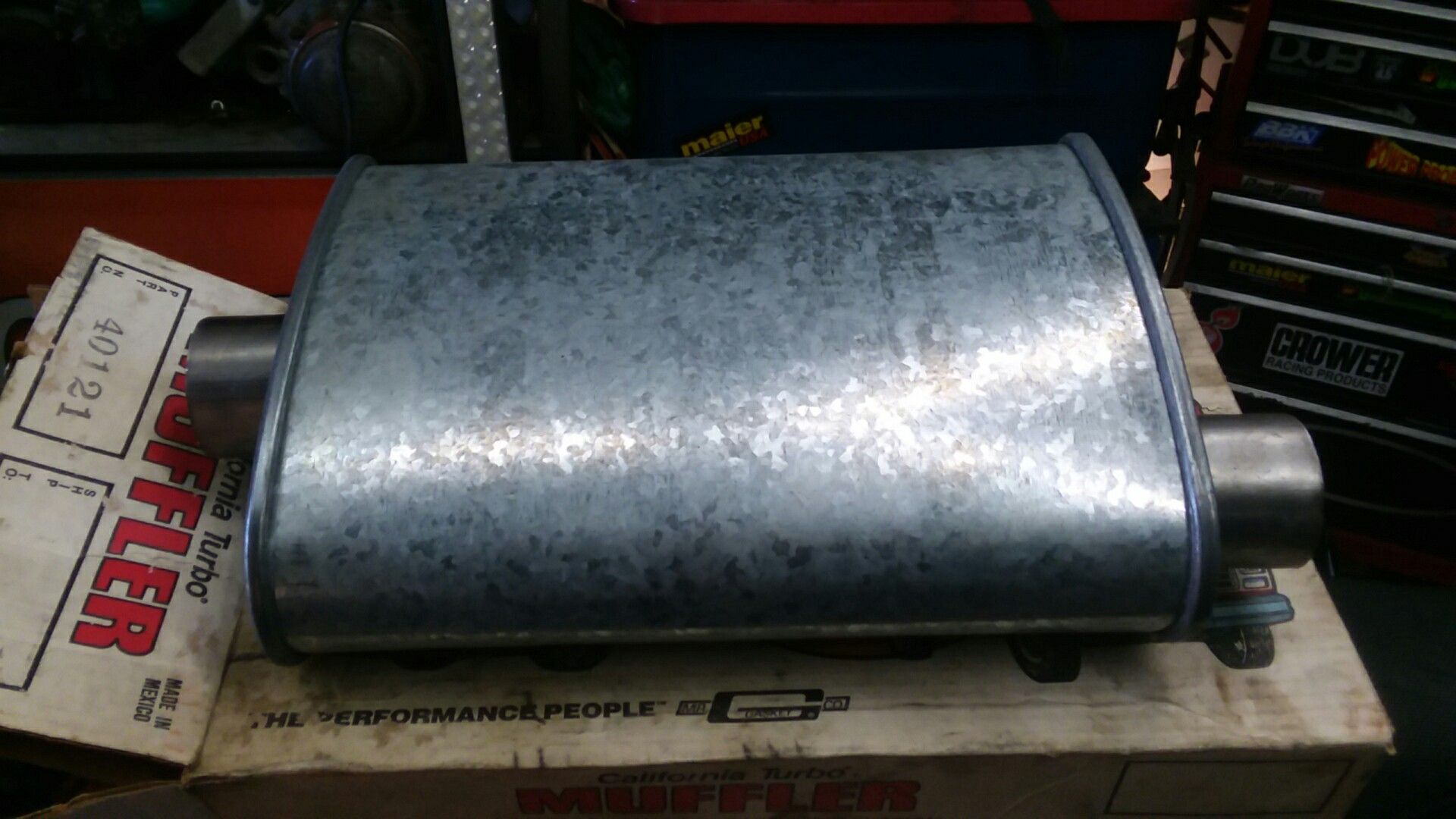 Mr. Gasket California turbo muffler for Sale in Lakeside, CA OfferUp