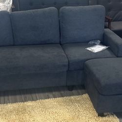 Sectional Sofa Dark Grey 3 Seater