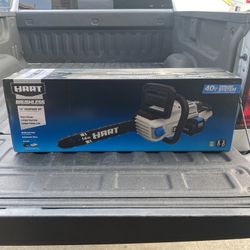 HART 40-Volt Cordless Brushless 14-inch Chainsaw Kit (1) 4.0Ah Lithium-Ion Battery