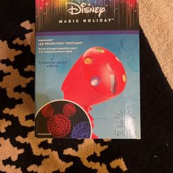 Disney Magic Holiday, LED projections spotlight used rare