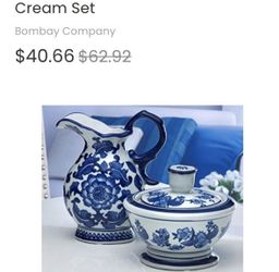 Bombay Company Milk Jug