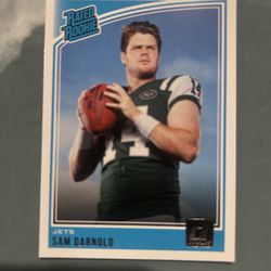 2018 Panini Donruss Sam Darnold Rated Rookie 