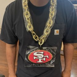 49ers 3d Foam Chains