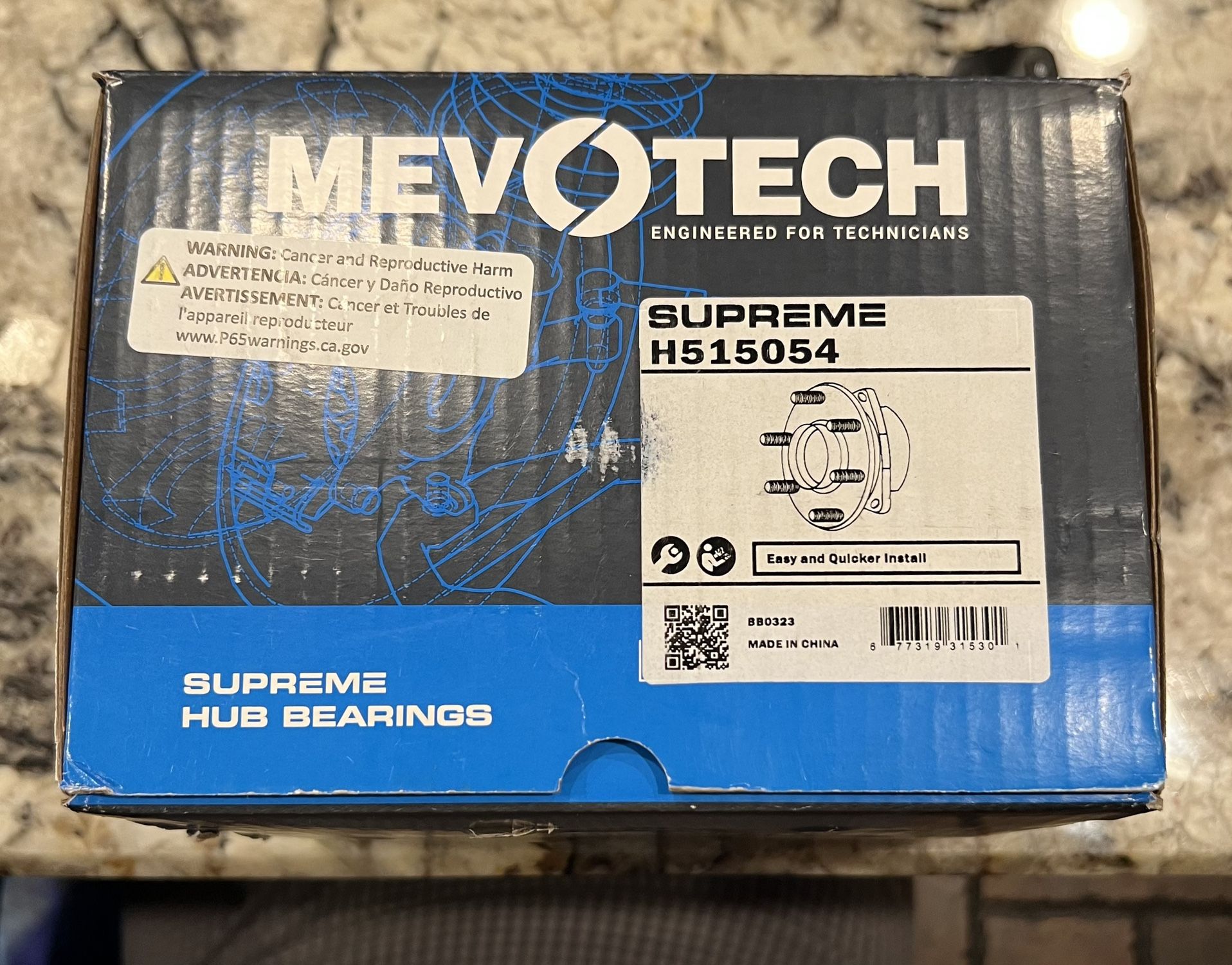 Mevotech Supreme H515054 Chevy, GMC