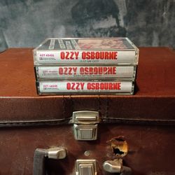 Ozzy Osbourne Cassette Tape Lot