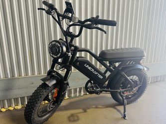 New Electric Bike 750W 48V/15.6Ah Dual Suspension 16” Fat Tires e bike E Bicycle for Adult  New Ready Built FH-M3C  About this item: 1. ✅Peak 1000W Po