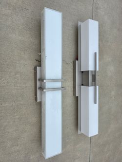 Bathroom Vanity Wall Light Modern Bath Light Bar Mirror Front Lamp Hardwired $40 EACH