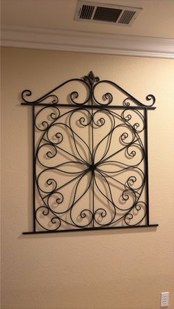 Metal wall art