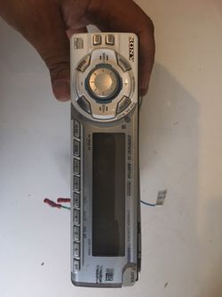 Sony CD player for car or boat with remote xm ready