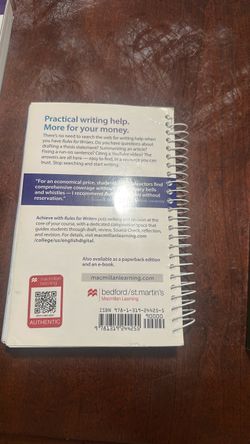 Rules for writers tenth edition