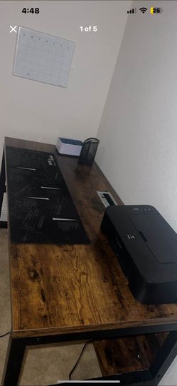 Computer Desk + Printer 