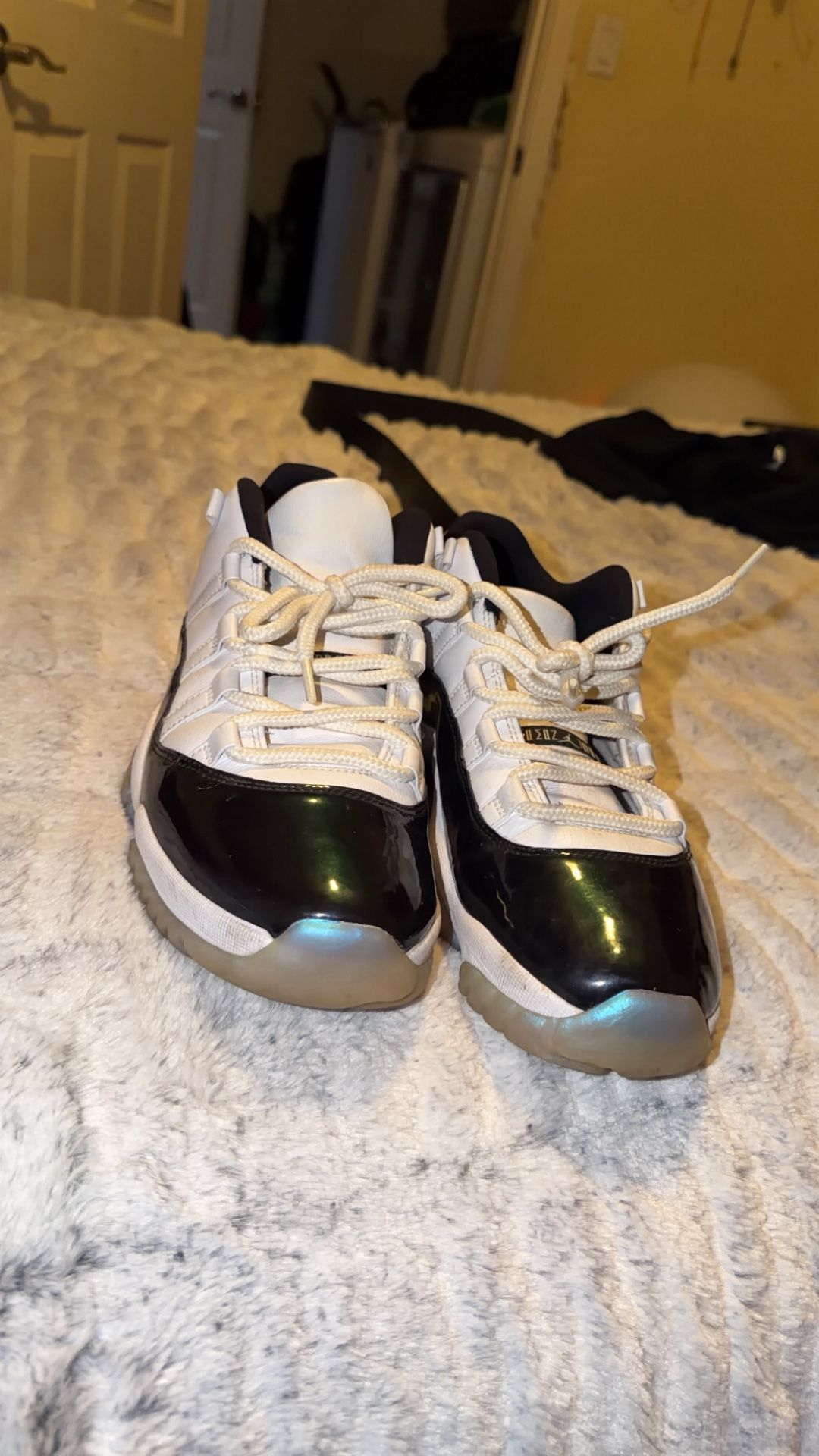 Jordan Retro 11s Low Emeralds