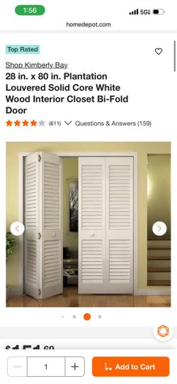 Bifold doors/ closet doors