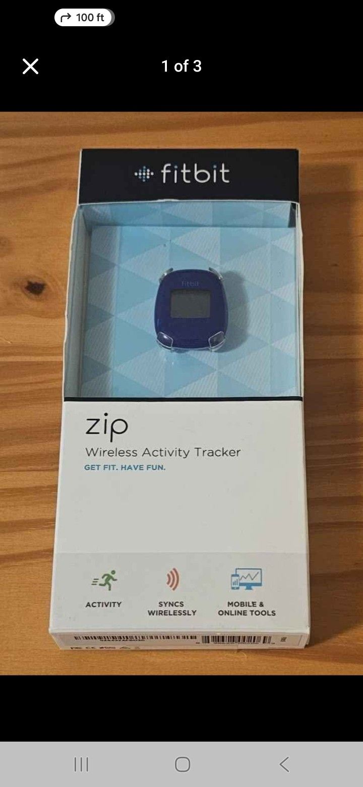 Brand New Zip Fitbit Fitness Tracker
