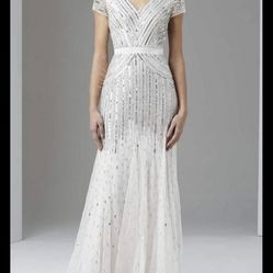 Adrianna Papell White Dress