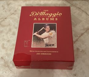 The Joe DiMaggio Albums Hardcover Box Set Book Volumes 1 & 2 Yankees New SEALED