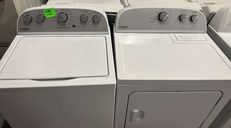 Whirlpool Washer & Dryer Set – Top Load, White, Matching