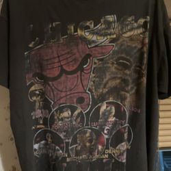 Vintage 90s Chicago Bulls Rap Tee