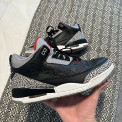 Jordan 3 Black Cement 3 BC3 Size 11