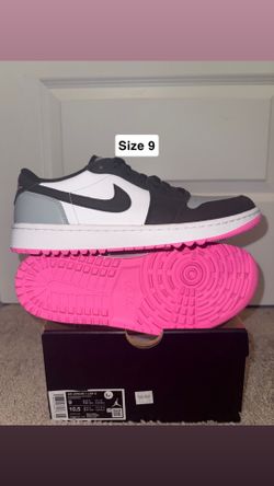 Size 9 Jordan 1 Low Spikeless Golf Shoes