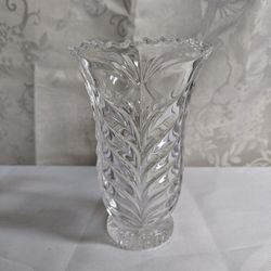 Studio Crystal Vase -Etched Flower Vase Made In China 