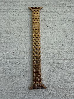 Kate Spade New York Scallop Link Stainless Steel Bracelet Band for Apple Watch 38mm 40mm Bronze Tone