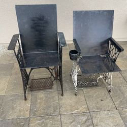 Custom Singer Metal Chairs