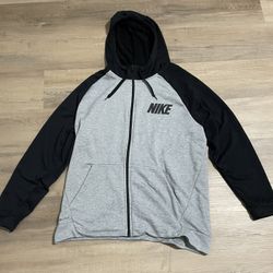 Grey And Black Nike Jacket 