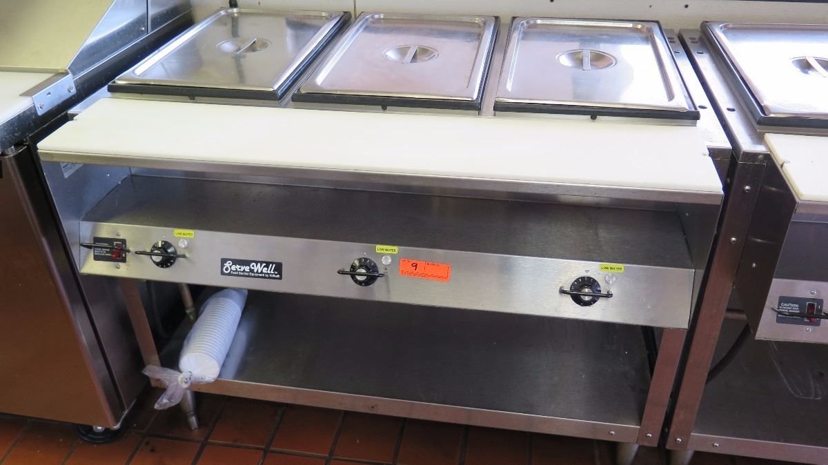 New Vollrath- Commercial Restaurant Hot Food Table Model 38103