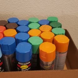 Random Tall 15oz Cans Of Rustoleum Spray Paint  6 For 30.00 