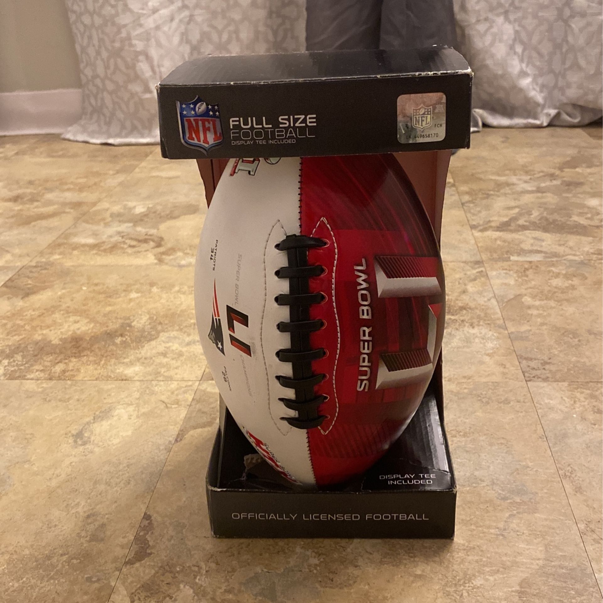 Patriots Vs Falcons NFL EQUIPMENT super bowl Football 