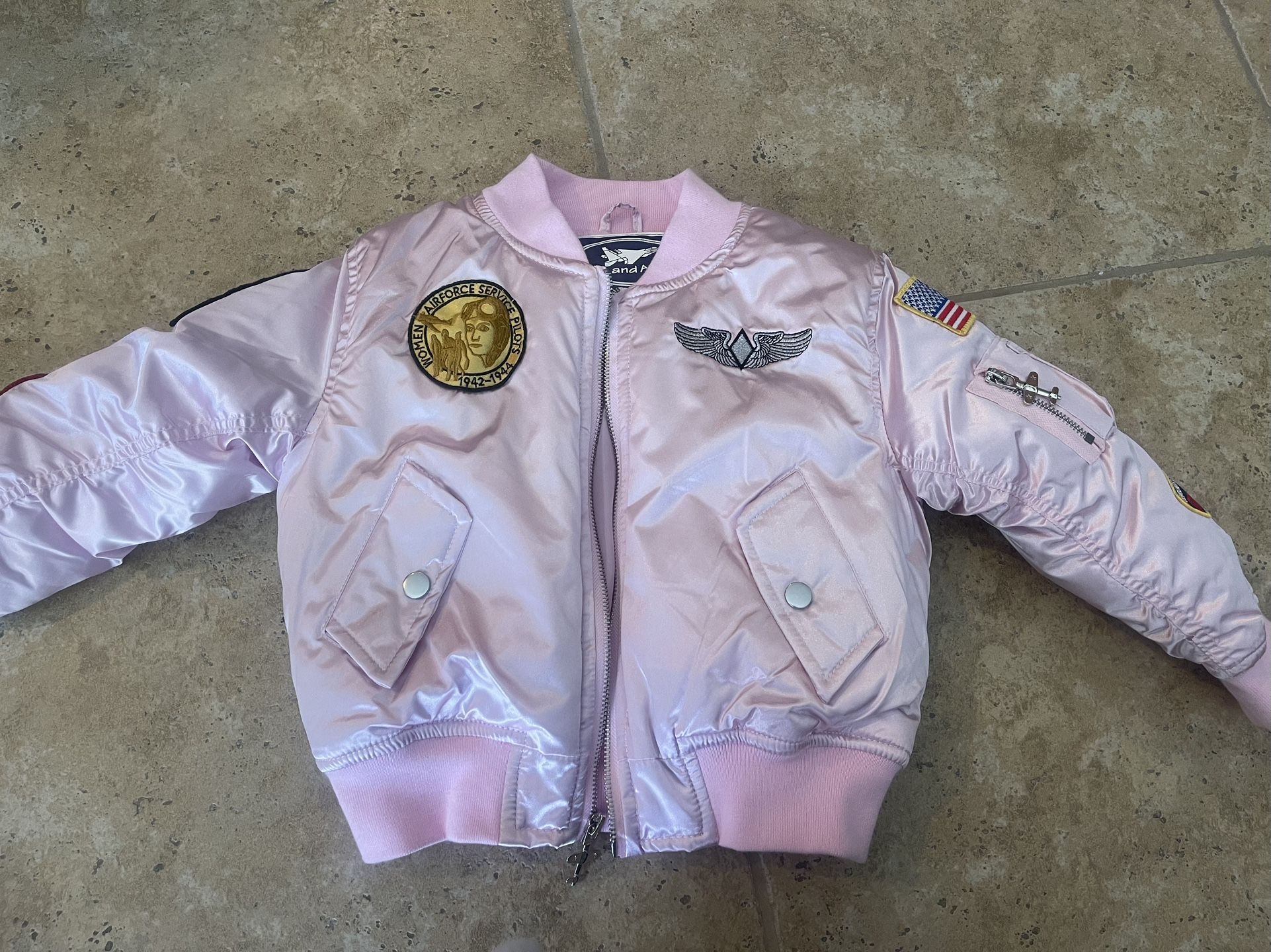 Up And Away Junior Girl Flight Jacket