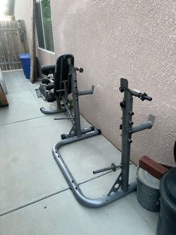 Weight bench and squat
